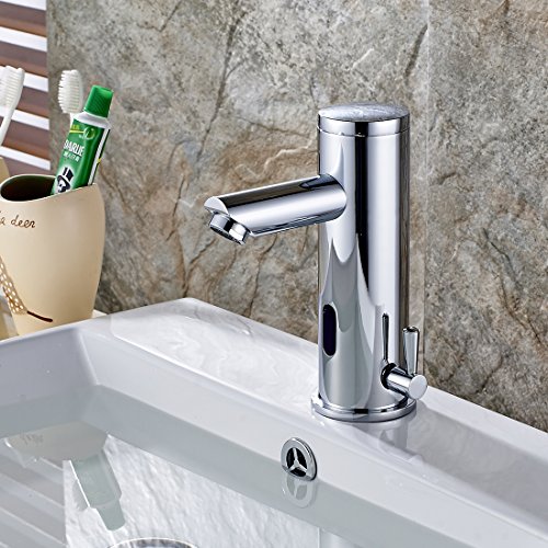 Terra Touchless Automatic Bathroom Faucet w/Heavy Duty Ceramic Valve