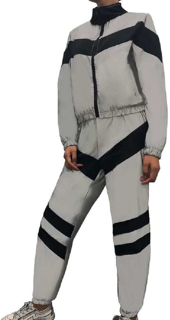 reflective jogging suit