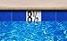 Ceramic Swimming Pool Deck Depth Marker 