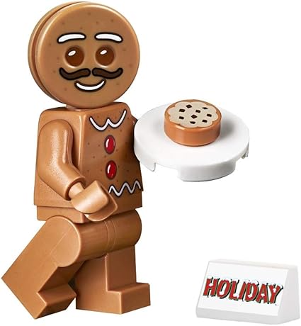 lego gingerbread man minifigure