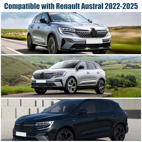 Folding Front Windshield Anti-UV Sun Shade Compatible with Renault Austral 2022-2025, Car Sun Visor for Indoor Foldable Cover, UV Reflective Protection