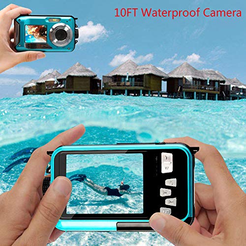 Waterproof Camera Full HD 1080P Underwater Camera 24 MP Video Recorder