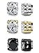 LOYALLOOK 3 Pairs Mens Womens Stainless Steel Non-piercing Magnetic Stud Earrings CZ 6mm