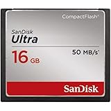 SanDisk Ultra 16GB CompactFlash Memory Card Speed Up To 50MB/s- SDCFHS-016G-G46