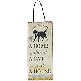Türschild QUEEN FOR THE DAY Hängeschild Krone Oval Nostalgie Vintage 10cm