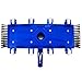 SplashTech Weighted Flex Vacuum Head - 14-Inch Brush Attachment Tool with Nylon Side Bristles - Cleaning Supplies & Maintenance Accessories for above or Inground Swimming Pool or Hot Tub
