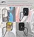 Black Diamond Rectangular Shake-proof Off-Road Door Off Side Rear View Mirror Compatible for Jeep Wrangler JK JKU CJ YJ 1997-2018, 2018 JL - Pack of 2