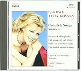 Pyotr Ilyich Tchaikovsky Album: «Tchaikovsky: Complete Songs, Vol. 3» (Front side)