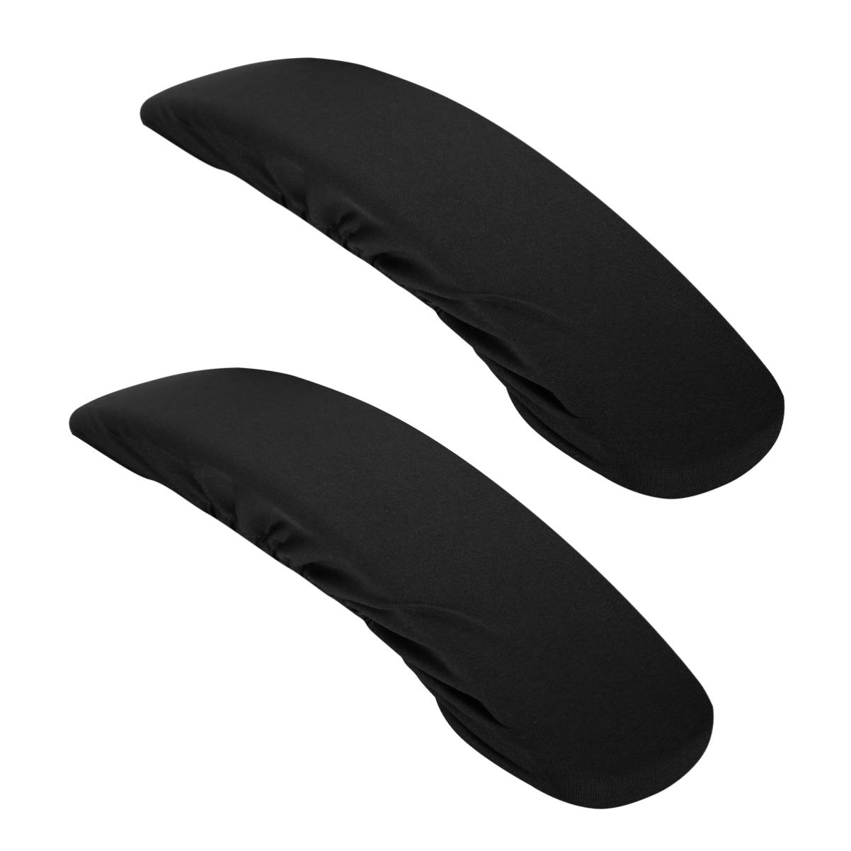 Milisten Chair Handle Covers 2 Pack Elastic Fabric Armrest Protectors for Office and Rocking Chairs Anti-Fingerprint Dust Resistant 9.06X2.56 Inch