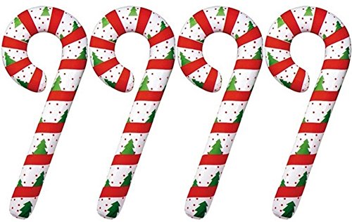 Set of 4 Inflatable CANDY CANES 44" - Christmas Holiday DECORATIONS/Inflates/DECOR