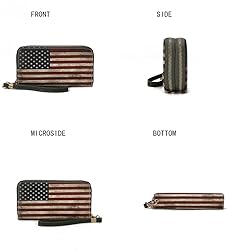 MKF Collection USA Wristlet Wallet for
