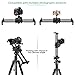 Zecti 15.7'' Adjustable Carbon Fiber Camera Slider Track Dolly Sliders Rail System and Video Shot Follow Focus Shot Panoramic Shooting