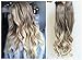 Brown Wavy Clip in Hair Extensions 20