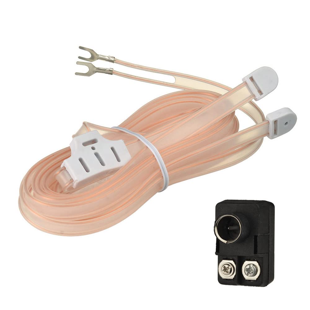 Photo 1 of FM Dipole Antenna Indoor 75 Ohm + 300 Ohm to 75 Ohm Adapter Transformer (Push-On F Type Balun) Kit for Ham Radio Yamaha Sony Bose Natural Sound Stereo Receiver