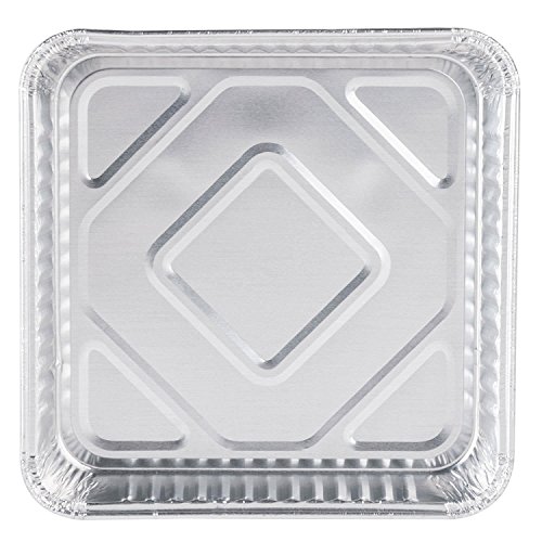 Pack of 50 ExtraThick Disposable Aluminum Baking Pans Standard Size