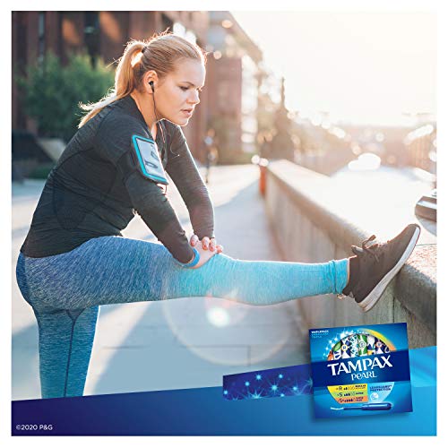 Tampax Pearl Tampons Multipack, Regular/Super/Super Plus Absorbency, With Leakguard Braid, Unscented, 34 Count x 3 Packs… - Image 6
