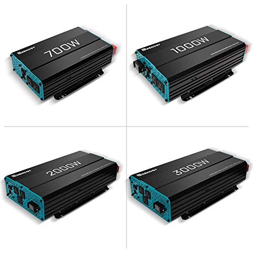 Renogy 3000W 12V Pure Sine Wave Inverter 3000 Watt Solar Power Battery Converter 12VDC to 120Vac ETL Listed