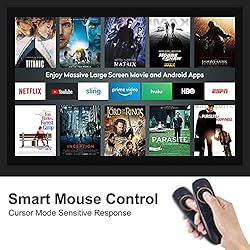 Famishow Smart Projector Android TV 9.0 Built
