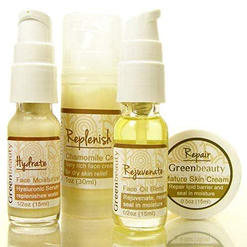 Face cream gift set dry skin, products that hydrate