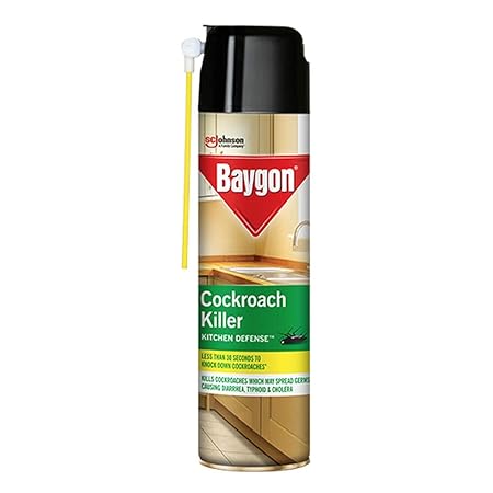 Baygon Cockroach Killer Spray, 400 ml