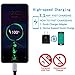 sharllen USB C Cable, [2Pack 3FT] USB 3.1 GEN1 Type C Cable to USB 3.0 A Phone Charger Cable Nylon Braided Fast Charging Cord Data Line Compatible Samsung Galaxy S10/10+ Note9/8 S9/8/8+,LG V30,HTCU11