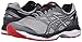 ASICS Men's Gel-Cumulus 18 Running Shoe, Carbon/Silver/Vermilion, 12 M US