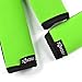 Cosmos 5 PCS Comfort Neoprene Handle Wraps/Grip/Identifier for Travel Bag Luggage Suitcase + 5PCS Travel Accessories Luggage Tag Identifier (Fluorescence Green)