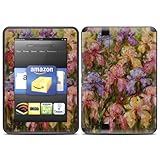 Field Of Irises Design Protective Decal Skin Sticker (High Gloss Coating) for Amazon Kindle Fire HD 7 inch (released Fall 2012) eBook Reader