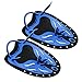Globalstore Swim Paddles Hand, Professional Beginner Training Powerful for Adults Kids - in Pairs
