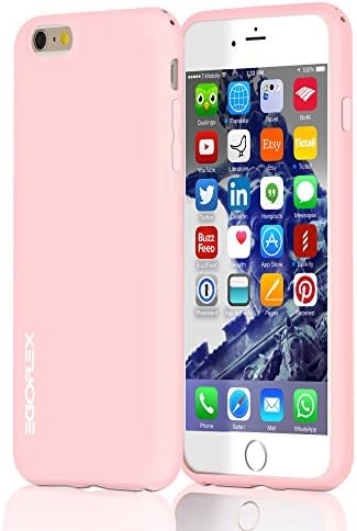 iPhone 6s Case - Light Pink, EGOFLEX [Fuse Series] Premium Shock-Absorbing Full Coverage TPU Case for Apple iPhone 6s