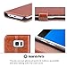 OCASE Samsung Galaxy S7 Case [ Card Slot ] [ Kickstand ] Leather Flip Wallet Case for Samsung Galaxy S7 - Brown