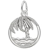 Rembrandt Charms, Palm.925 Sterling Silver