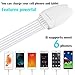 Smart&Cool Multi Port USB Charger 6 Port Wall Charger for iPhone iPad or Samsung Galaxy S5 S6 S7 Edge Note and Tablet
