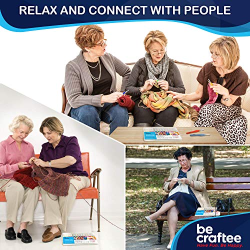 1 BEST+12+CROCHET+ERGONOMIC+HANDLES+COMFORT+Extra+Long+Crochet+Hooks+perfect+Smooth+Needles