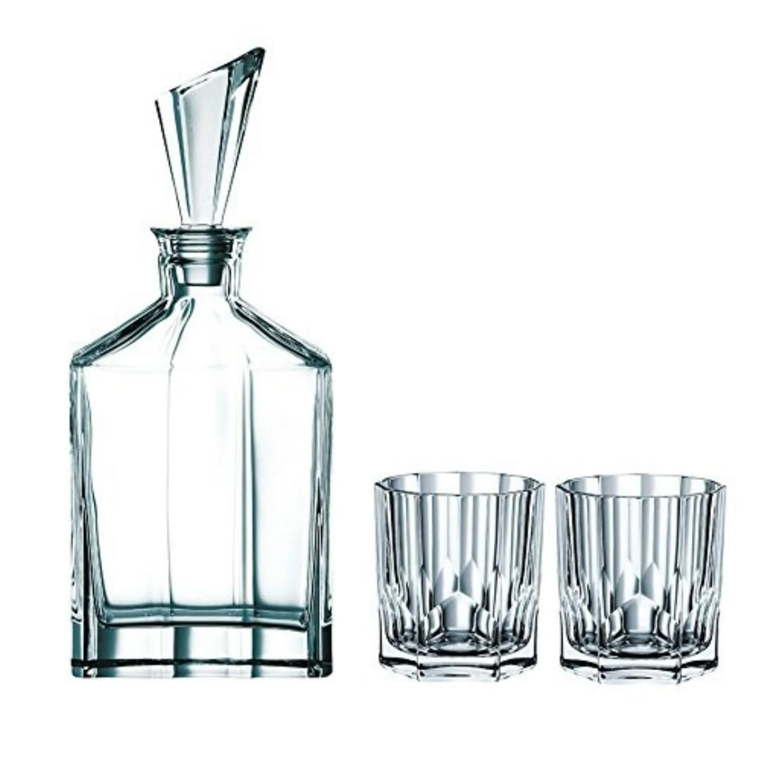 Mua Nachtmann Aspen Decanter Set with Stopper and Whisky Tumblers by