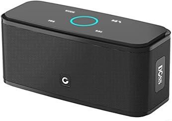 DOSS Touch Wireless Bluetooth V4.0 Portable Speaker with HD Sound and Bass (Black)