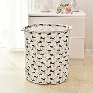 Plegable cesta para la ropa sucia (plegable, resistente al agua grande