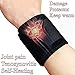 Oguine 1 Pair Tourmaline Magnetic Self-Heating Therapy Wrist Brace Sports Sprain Forearm Protection Wrist Belt Outdoor Indoor Accessories