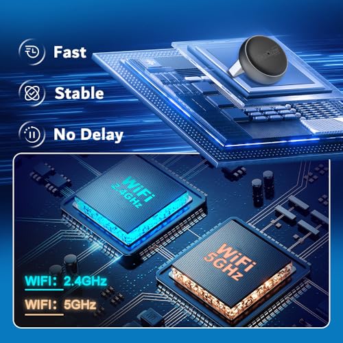 Carlinkit Adaptador automático inalámbrico CarPlay y Android - Mini Ultra 3 Convert OEM con Cable a Llave inalámbrica para iPhone y Android 11+, USB-A/Tipo-C Plug & Play, conexión rápida