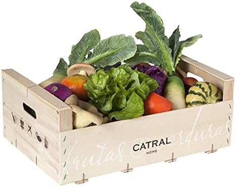 Catral Caja de 29 Frutas y Verduras Surtidas, Varios, 45x30x35 cm: Amazon.es: Hogar