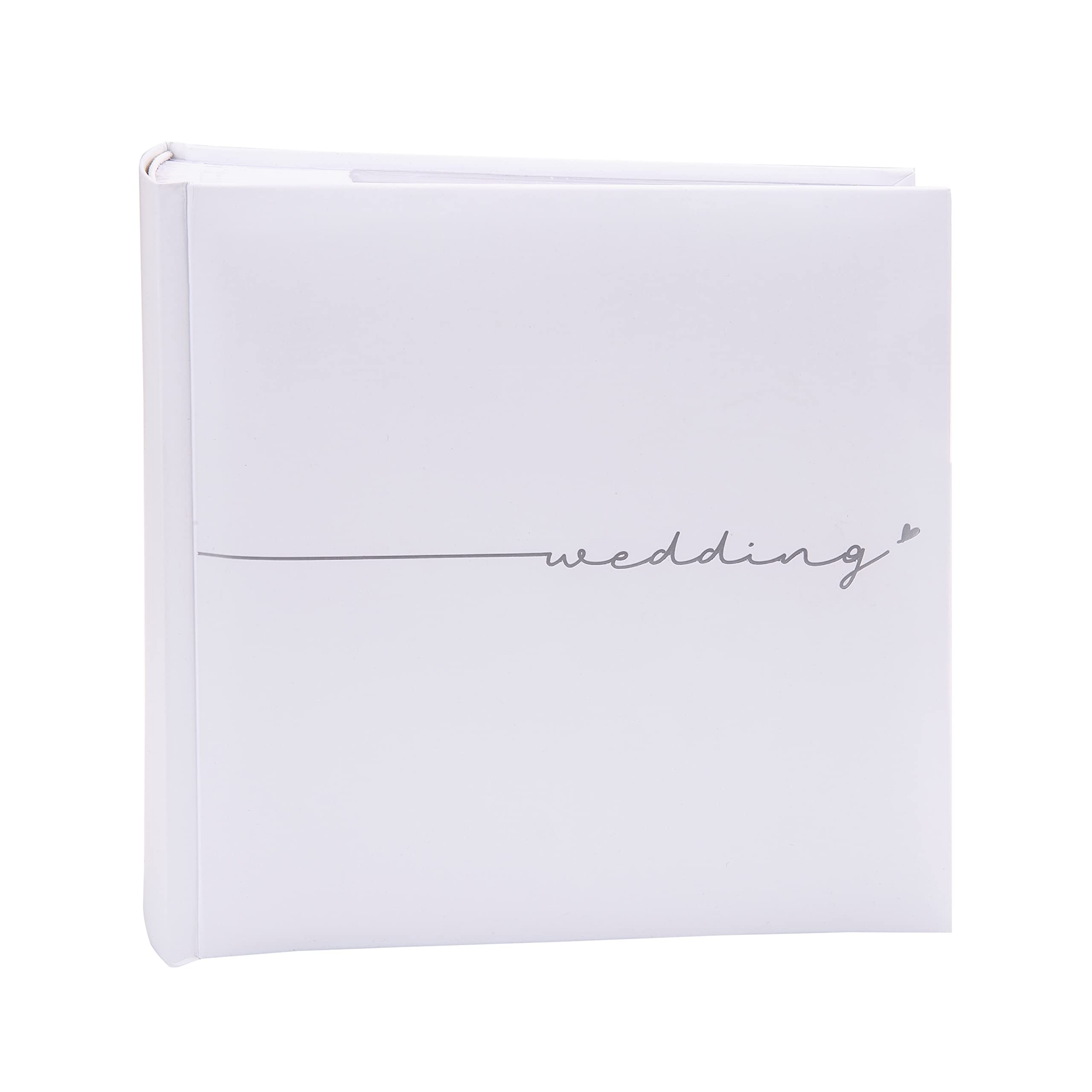 Kenro Fleur White Wedding Traditional Photo Album with 23x24cm pages – FLR202