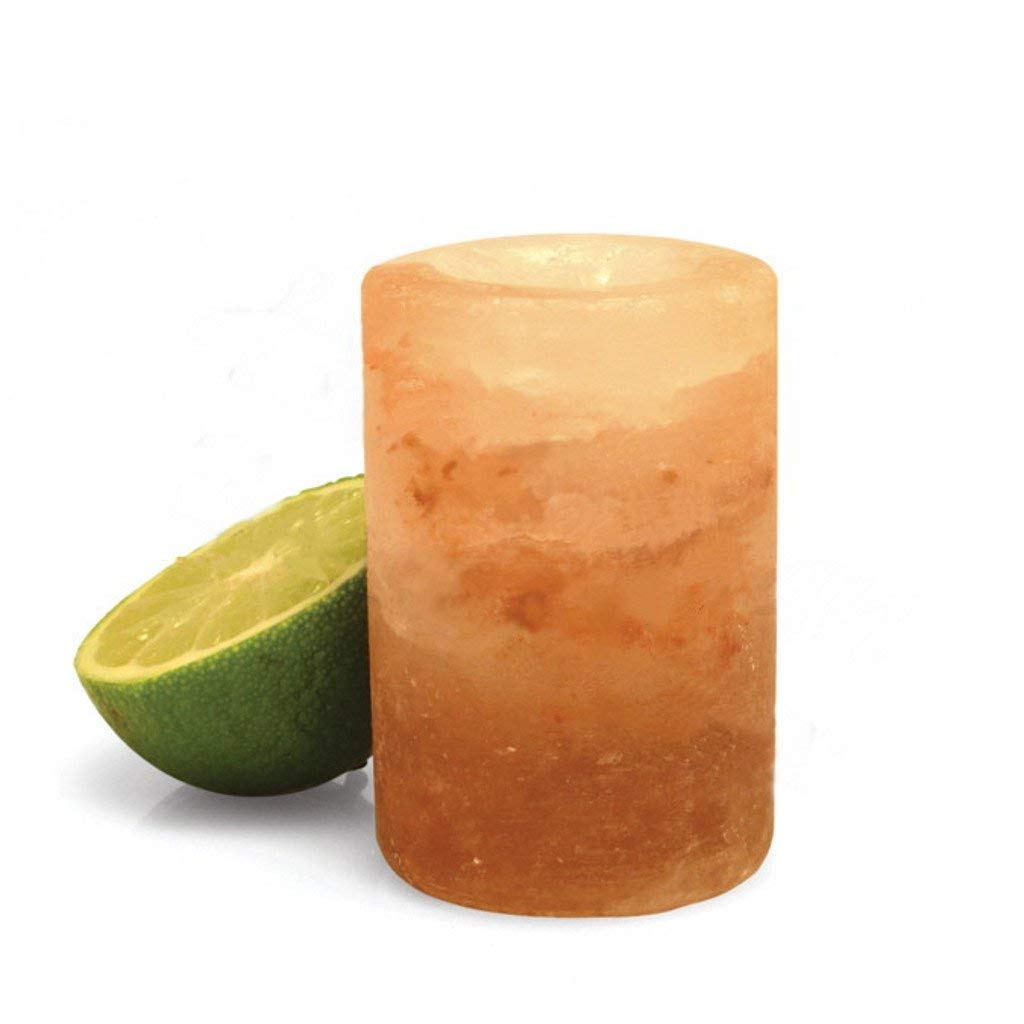 New Himalayan Pink Salt Shot Glass 100 Rock Salt Natural & Pure Hand