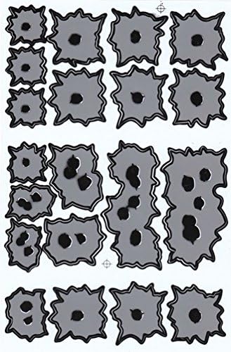 Bullet holes Car Sticker Racing Motorcross Decal Motorcycle Truck Graphic Logo Bicycle Bike Stickers