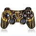 PS3 Controller Wireless PS3 Games Remote - KLNO Sixaxis Dualshock Gamepad, Best Gifts for Kids, Son and Father in Family Playing with USB Charger Cable, for Sony Original Playstation 3(Brassiness)