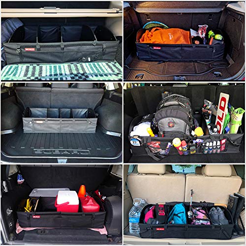ZORMY Trunk Organizer for SUV Car, Truck, Auto, Minivan 4 Adjustable