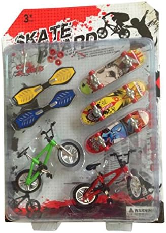 Mini Finger Board Sports Skateboard with Endoluminal Metallic Stents educational Finger Toy 2 Bicycles 5 Skateboards by Proskateboards