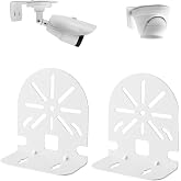 Security Camera Mount CCTV Security Dome IP Camera Mounting,Dome Cameras Bracket，L-Shape Dome Camera Bracket， (2 Pack) (XBQ-2.5)