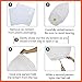 Just Artifacts ECO Wire-Free Flying Chinese Sky Lanterns (Set of 20, Eclipse, Orange) - 100% Biodegradable, Environmentally Friendly Lanterns!