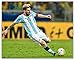 Lionel Messi Poster Collection - The Great member of Club Barcelona and Team Argentina in our Soccer Wall Art Series - Set of 6 8x10 Photos