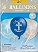 Amscan Communion Printed Latex Balloons - Blue, 12